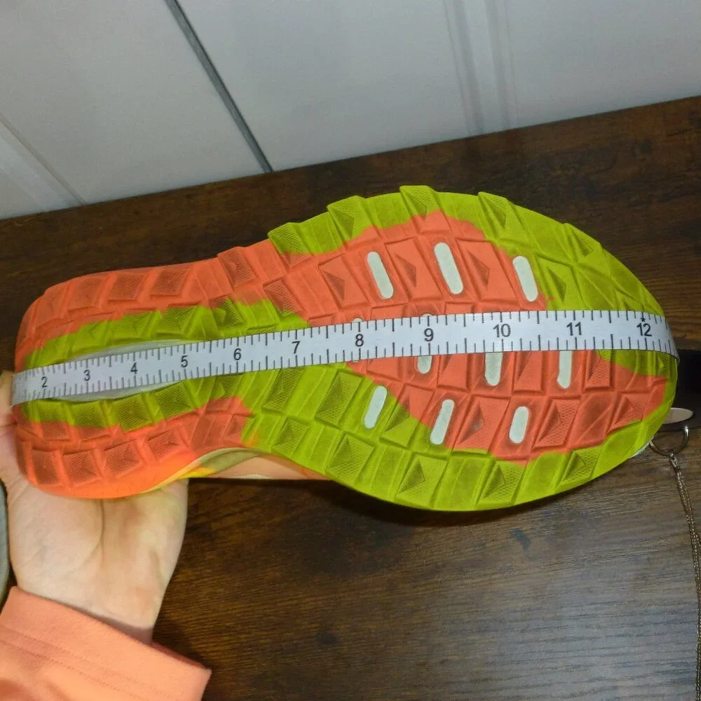 New Balance Light Orange Dynasoft Trail Running Shoes - Picture 3 of 16